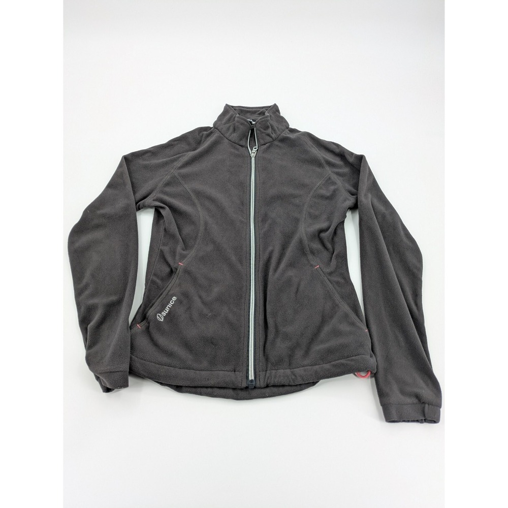 Sunice Full Zip Jacket Women size Small‎ Dark Gray Style 5455
